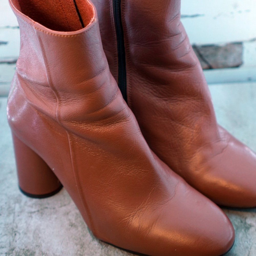 Pure Navy Boots